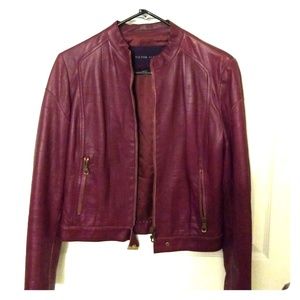 Purple Leather Jacket